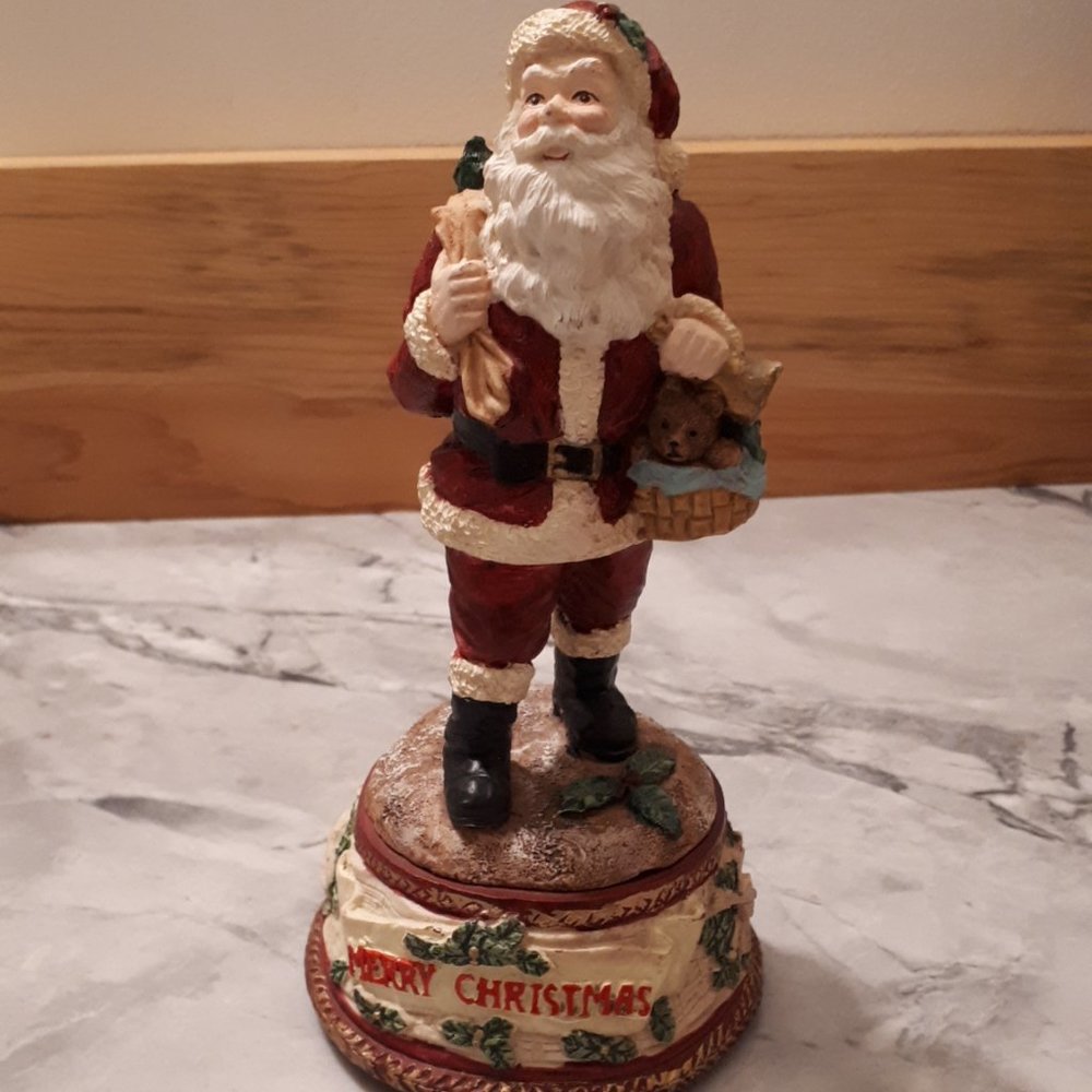 Santa Musical Ornament